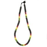 Black Rasta Beads 18